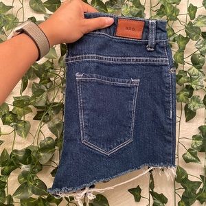 BDG ‘Super High Rise’ button fly, high wasted ripped Shorts USED
